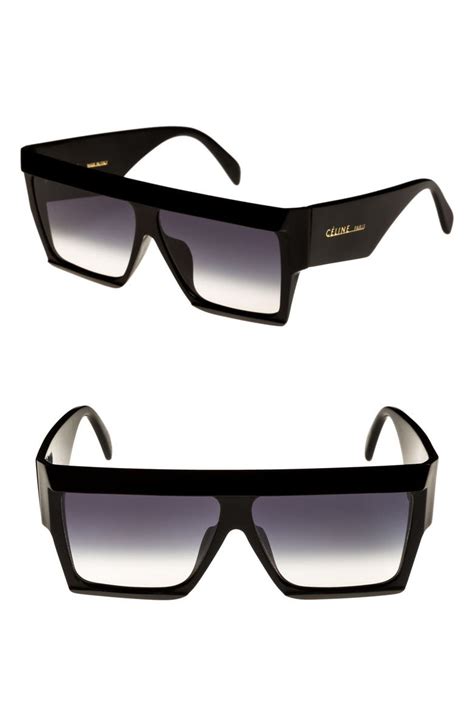 celine flat top sunglasses david jones|celine 60mm flat top sunglasses.